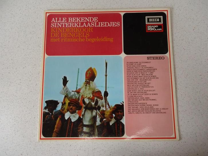 LP "Alle Bekende Sinterklaasliedjes" Kinderkoor De Bengels, CD & DVD, Vinyles | Enfants & Jeunesse, Comme neuf, Musique, Enlèvement ou Envoi