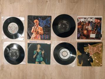 BOWIE  LOT DE 4 VINYLES  disponible aux enchères