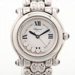 Chopard Happy Sport Diamonds horloge, Handtassen en Accessoires, Horloges | Dames, Overige merken, Staal, Gebruikt, Staal
