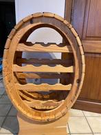 Houten wijnrek, Huis en Inrichting, Woonaccessoires | Wijnrekken, Ophalen, 5 tot 15 flessen, Zo goed als nieuw, 75 cm of meer