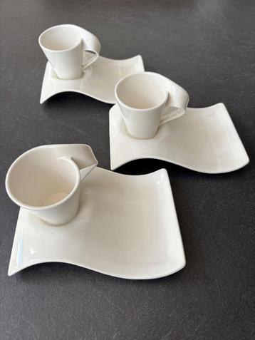 VILLEROY & BOSCH – ENSEMBLE ESPRESSO “NEWWAVE” (6 PIECES) beschikbaar voor biedingen