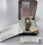 Vintage Citizen CTZ-6618 ca 1970 pols horloge dames Vierkant, Handtassen en Accessoires, Horloges | Dames, Overige merken, Staal