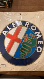 Grote vintage sticker Alfa Romeo, Ophalen of Verzenden