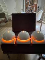 Igguzini Bugia Lamp 3x, Ophalen of Verzenden, Gebruikt, Metaal, Space age - 70's