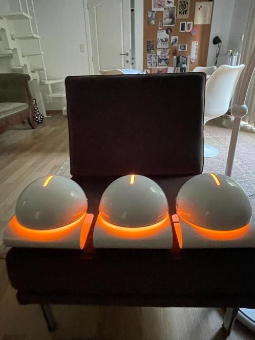 Igguzini Bugia Lamp 3x, Huis en Inrichting, Lampen | Tafellampen, Gebruikt, Metaal, Ophalen of Verzenden