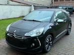 Citroën DS3 1.6HDi / 1ermain / 145dkm / airco / led, Auto's, Euro 5, Stof, Zwart, Zwart