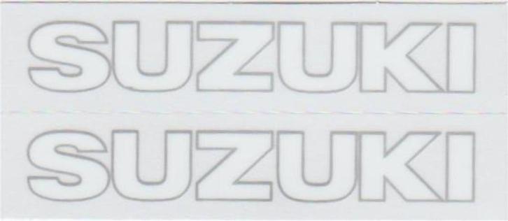 Suzuki sticker set #14, Motoren, Accessoires | Stickers, Verzenden