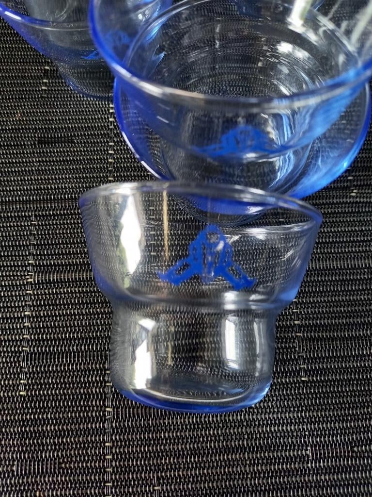 Petits verres eau de Spa., Collections, Enlèvement ou Envoi