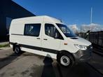 Mercedes Sprinter L2H2 5pl 317 30537+btw 1st eig ohboek gps, Auto's, Achterwielaandrijving, 4 cilinders, 2000 kg, Wit