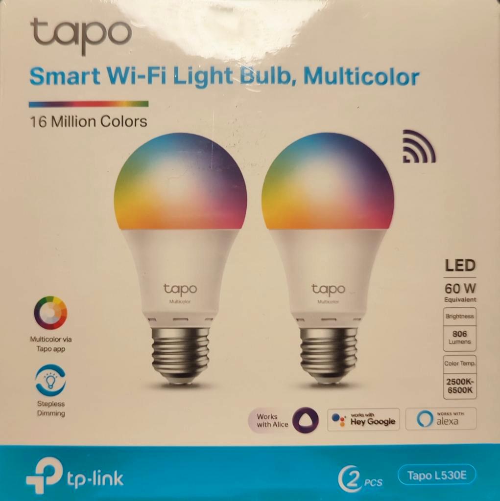 ② Ampoule LED Connectée Tapo L530E Multicolore (Lot de 4) — Lampes