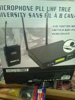 Pll Wireless 8-channel Uhf True Diversity-Body-pack-Nieuw, Enlèvement ou Envoi, Neuf, Micro chant, Sans fil