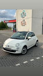 Fiat 500 1.2 Lounge – 56.000 km!!! – Panodak – TOPstaat, 1242 cc, 4 cilinders, 400 kg, Leder en Stof
