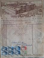 originele factuur tripoteur in 1947, Ophalen