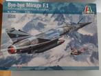 1/48 italeri mirage F-1, Plus grand que 1:72, Utilisé, Avion, Italeri