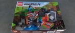 LEGO Minecraft "The abandoned mine" - 21166, Ophalen of Verzenden, Zo goed als nieuw, Complete set, Lego