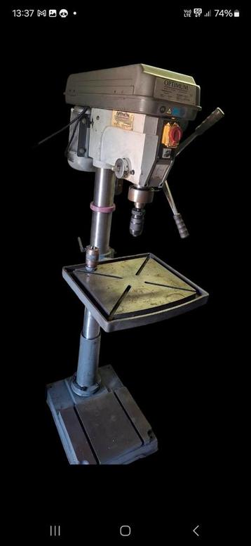 Optimum kolomboormachine, Enlèvement ou Envoi, Comme neuf, Foreuse sur colonne