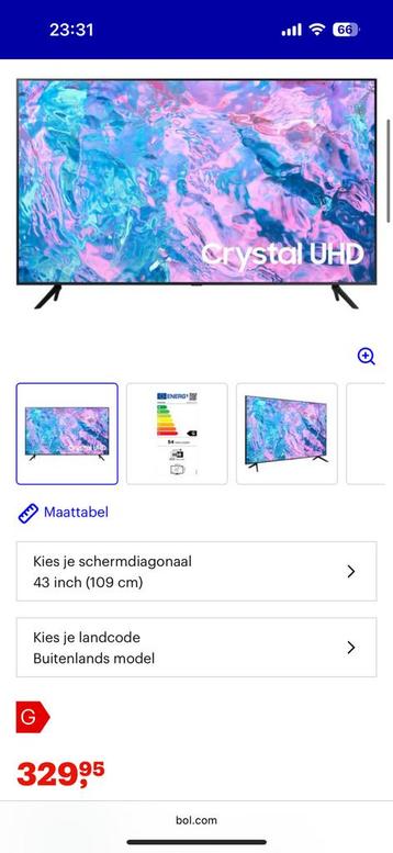 Tv €170 beschikbaar voor biedingen