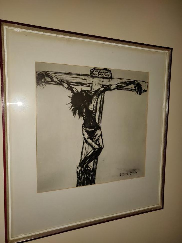 kunstdruk Albert Servaes, Antiek en Kunst, Kunst | Litho's en Zeefdrukken, Ophalen