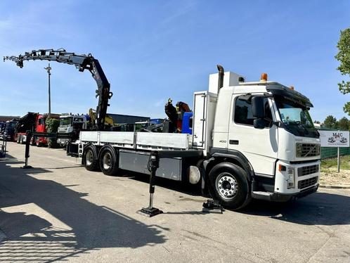 Volvo FM 400 6x4 + CRANE (31m!) HIAB 322 E-6 HIPRO JIB 70X-4, Auto's, Vrachtwagens, Bedrijf, Te koop, ABS, Elektrische buitenspiegels