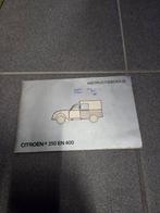 Citroën 250 400 besteleend instructieboekje handleiding, Ophalen of Verzenden