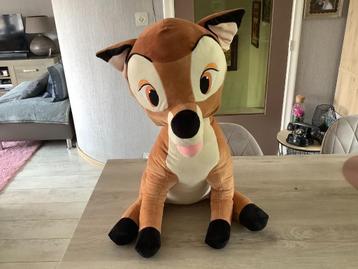 Personnage en peluche grand format Disney Bambi (60x50 cm) (