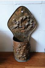 antieke lepelhouder, putti, bok, oud keukengerief, 18 de E, Ophalen of Verzenden