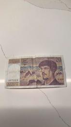 Billet de 20 francs français 1984 Debussy, Enlèvement ou Envoi, France