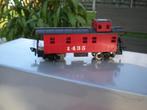 FLEISCHMANN USA  " CABOOSE " 1435, Hobby en Vrije tijd, Modeltreinen | H0, Wagon, Ophalen of Verzenden, Zo goed als nieuw, Fleischmann