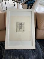 Typische ets van de Vlaamse kunstenaar Willy Bosschem., Ophalen of Verzenden, Zo goed als nieuw