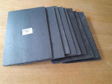 9 vraies ardoises de présentation 33x23cm  beschikbaar voor biedingen