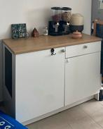 KEUKENKAST - KITCHENCLOSET, Huis en Inrichting, Keuken | Complete keukens, Ophalen, Gebruikt, Wit, Hout