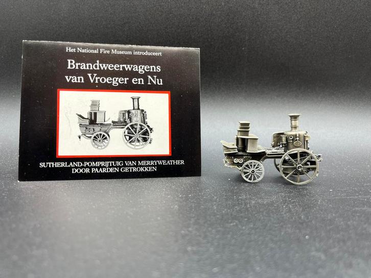 Franklin Mint - Pewter Fire Engines of the World, Hobby en Vrije tijd, Modelauto's | Overige schalen, Zo goed als nieuw, Overige typen