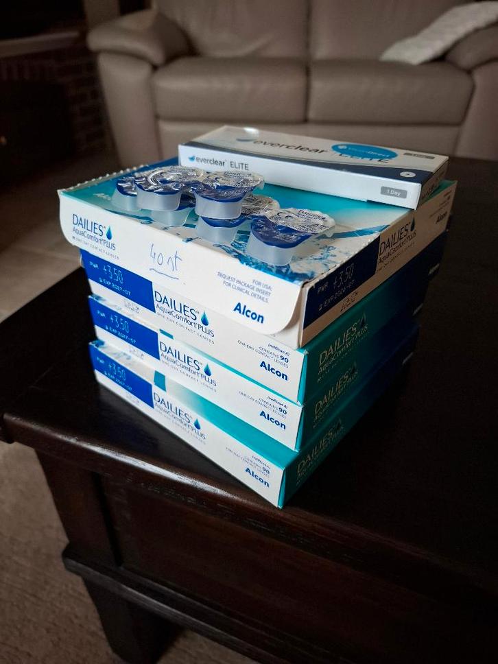 contactlenzen Dailies Aquacomfort Plus, Handtassen en Accessoires, Uiterlijk | Gezichtsverzorging, Nieuw, Ogen, Ophalen