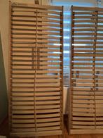Twee lattenbodems merk Beka, Huis en Inrichting, Slaapkamer | Matrassen en Bedbodems, Ophalen, Gebruikt, 90 cm, Eenpersoons