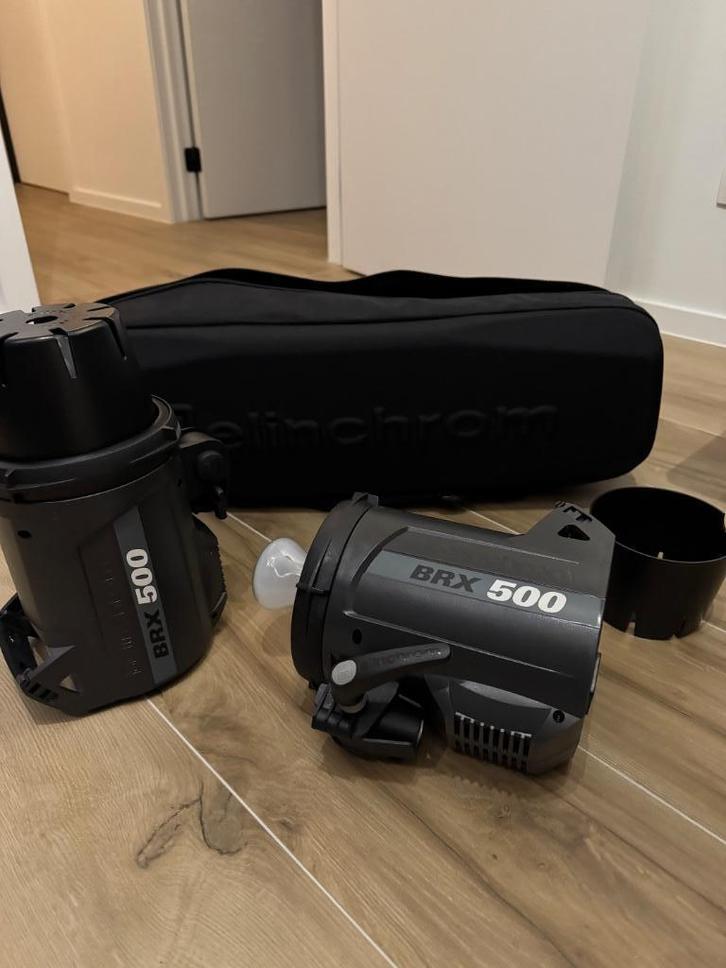 Te koop: Elinchrom BRX 500/500 Softbox To Go Set, Audio, Tv en Foto, Foto | Flitsers, Zo goed als nieuw, Overige merken, Ophalen