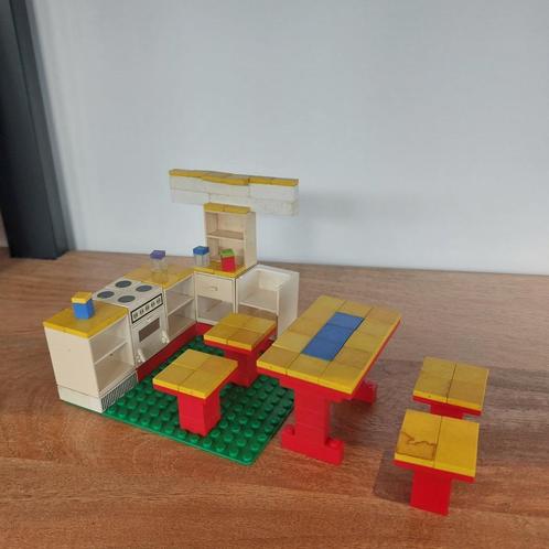 Lego set 261-4 Complete Kitchen Set (1971), Kinderen en Baby's, Speelgoed | Duplo en Lego, Gebruikt, Lego, Complete set, Ophalen of Verzenden