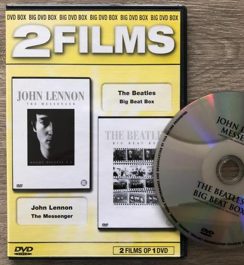 BEATLES - Big beat box / JOHN LENNON - The Messenger (DVD), CD & DVD, DVD | Musique & Concerts, Musique et Concerts, À partir de 16 ans