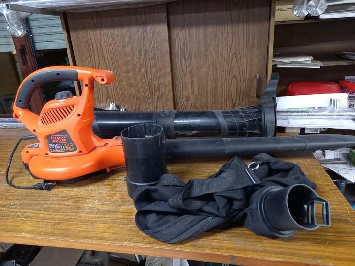 3 in 1 bladblazer - bladzuiger - versnipperen B&D GW3030, Tuin en Terras, Bladblazers, Gebruikt, Handgedragen, Elektrisch, Met opvangzak