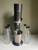 Sodastream met 4 glazen flessen, Ophalen of Verzenden