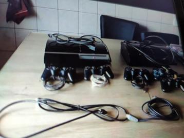 2 playstation 3- 5 casjes- 35 games, Autres modèles, Enlèvement, Utilisé, Avec jeux