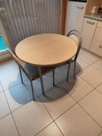 Keukentafel met 4 stoelen, Huis en Inrichting, Ophalen, Zo goed als nieuw