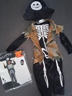 Verkleedkledij pak skelet Halloween maat 98 104, Ophalen of Verzenden