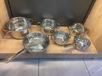 12 delig pannen set inductie. Nieuw in doos&ongeopend!, Huis en Inrichting, Keuken | Potten en Pannen, Ophalen, Inox, Nieuw, Pannenset