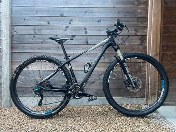 CUBE REACTION GTC - CARBON - 29er - SHIMANO DEORE XT, Enlèvement ou Envoi, Comme neuf, Plus de 20 vitesses, Autres marques