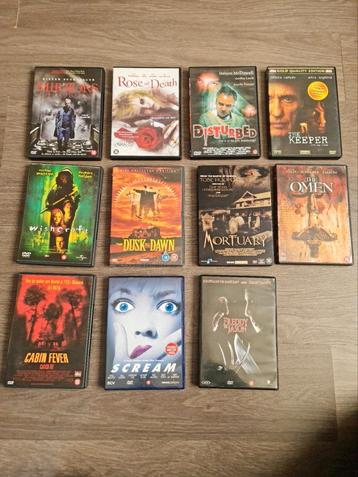 Dvd's film : horror  ( 11 stuks), Enlèvement ou Envoi, Comme neuf