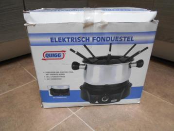 Set à fondue électrique Quigg, Enlèvement ou Envoi, Comme neuf, Électrique