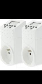 digitale tijdschakelaar profile plug 2stuk, Doe-het-zelf en Bouw, Elektriciteit en Kabels, Ophalen of Verzenden, Zo goed als nieuw