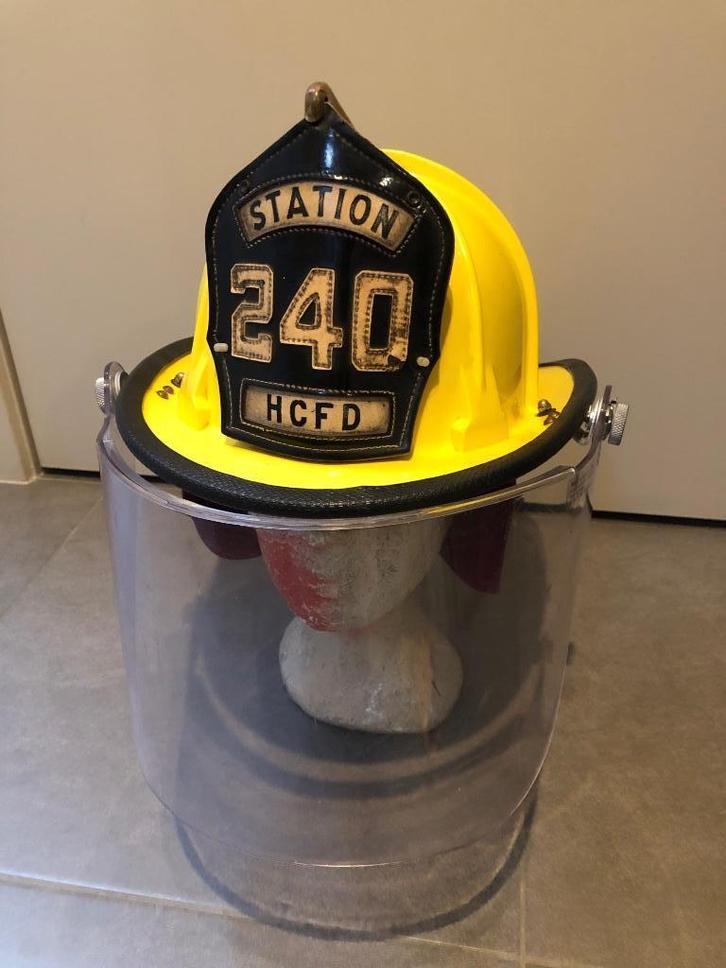 Brandweerhelm, Verzamelen, Militaria | Algemeen, Overige soorten, Helm of Baret, Ophalen of Verzenden