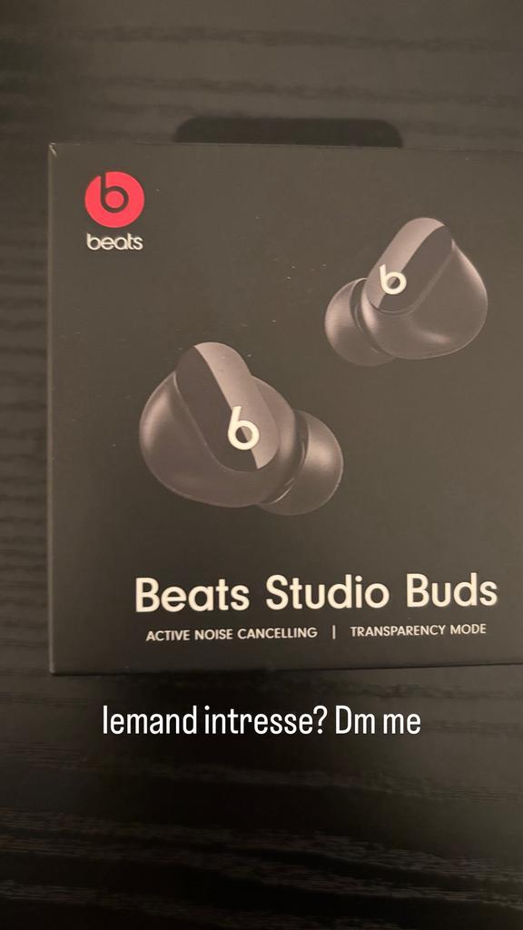 Beats by dr dre earbuds zwart, Telecommunicatie, Mobiele telefoons | Oordopjes, Zo goed als nieuw, Bluetooth, Ophalen of Verzenden