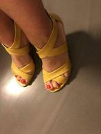 Sandales compensées jaunes de la marque Ciao Ragazzi, taille, Comme neuf, Jaune, Ciao Ragazzi, Enlèvement ou Envoi